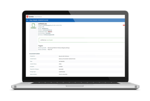 Rastrea cambios en archivos, carpetas y objetos de registro en tiempo real - Mockup